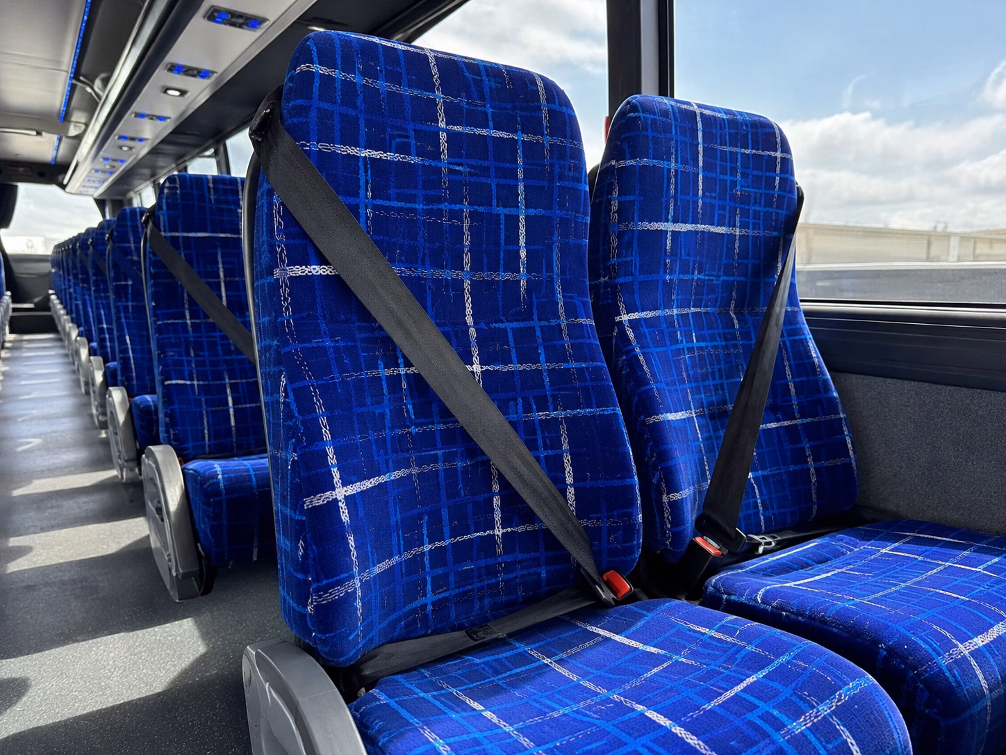edison charter bus interior gallery