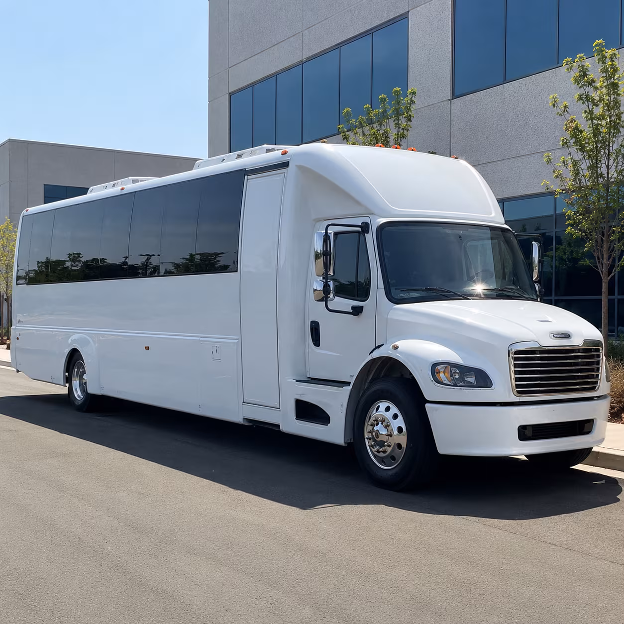 monroe 25 passenger party bus