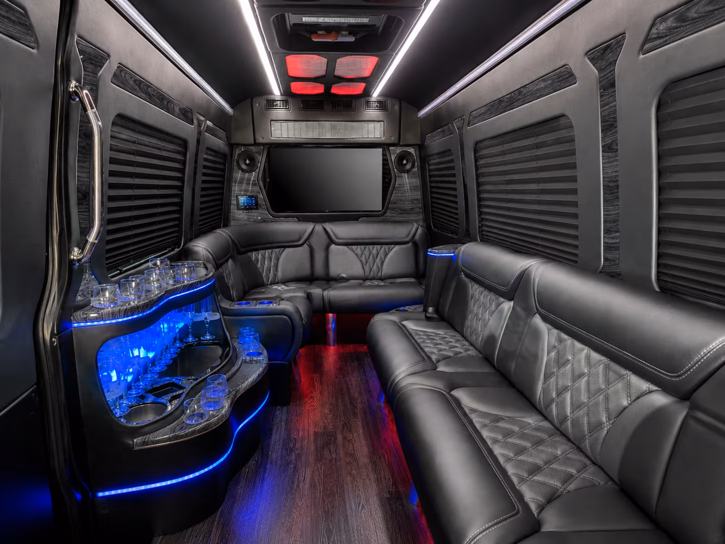 monroe 50 passenger party bus