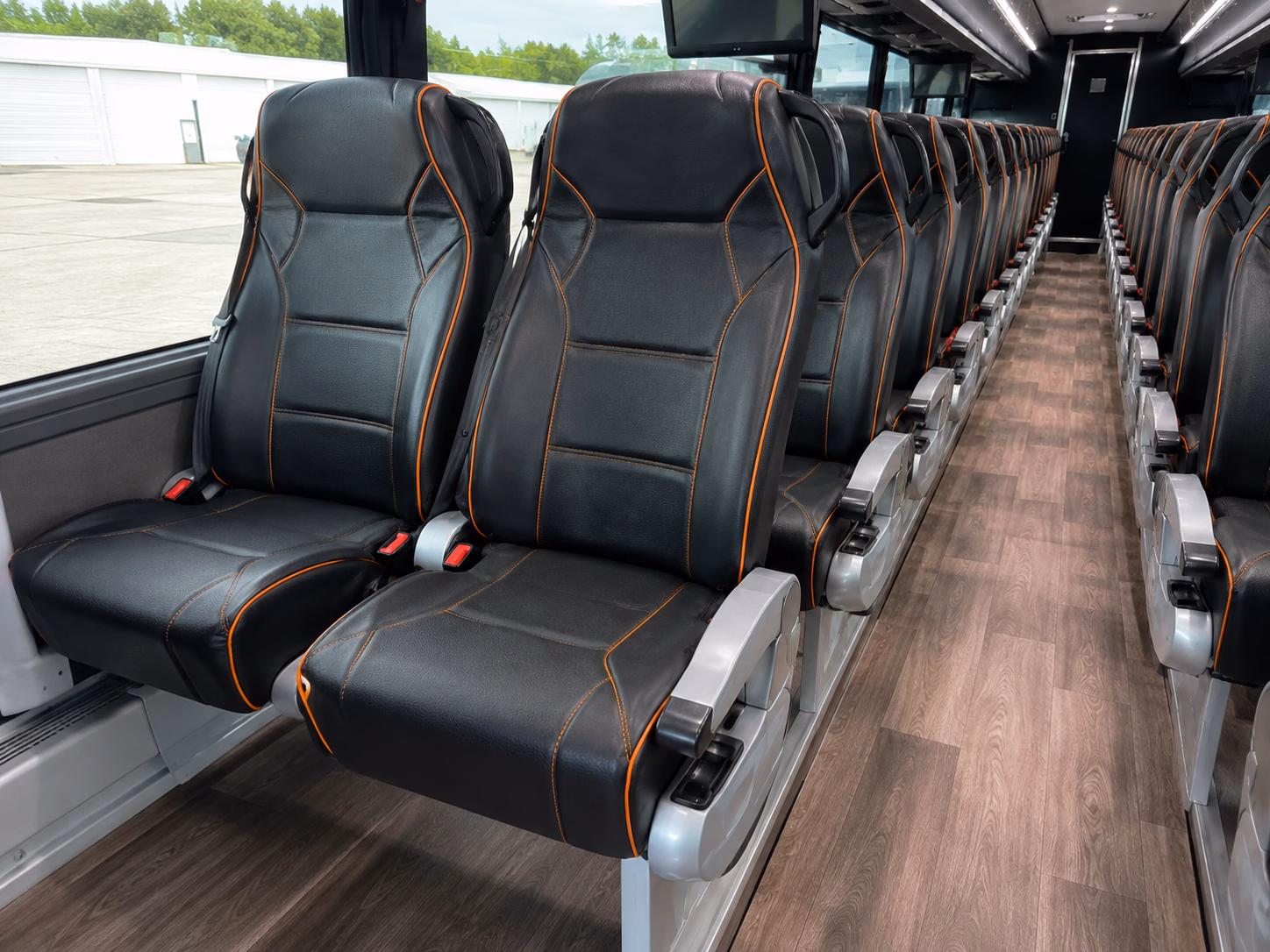monroe long distance transportation onboard seating