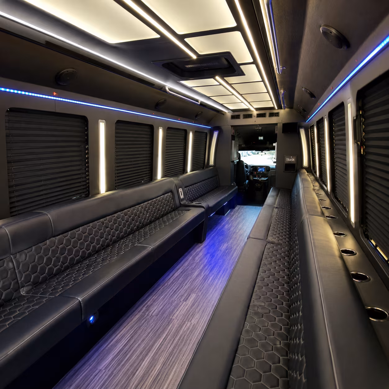 monroe party bus rentals inside