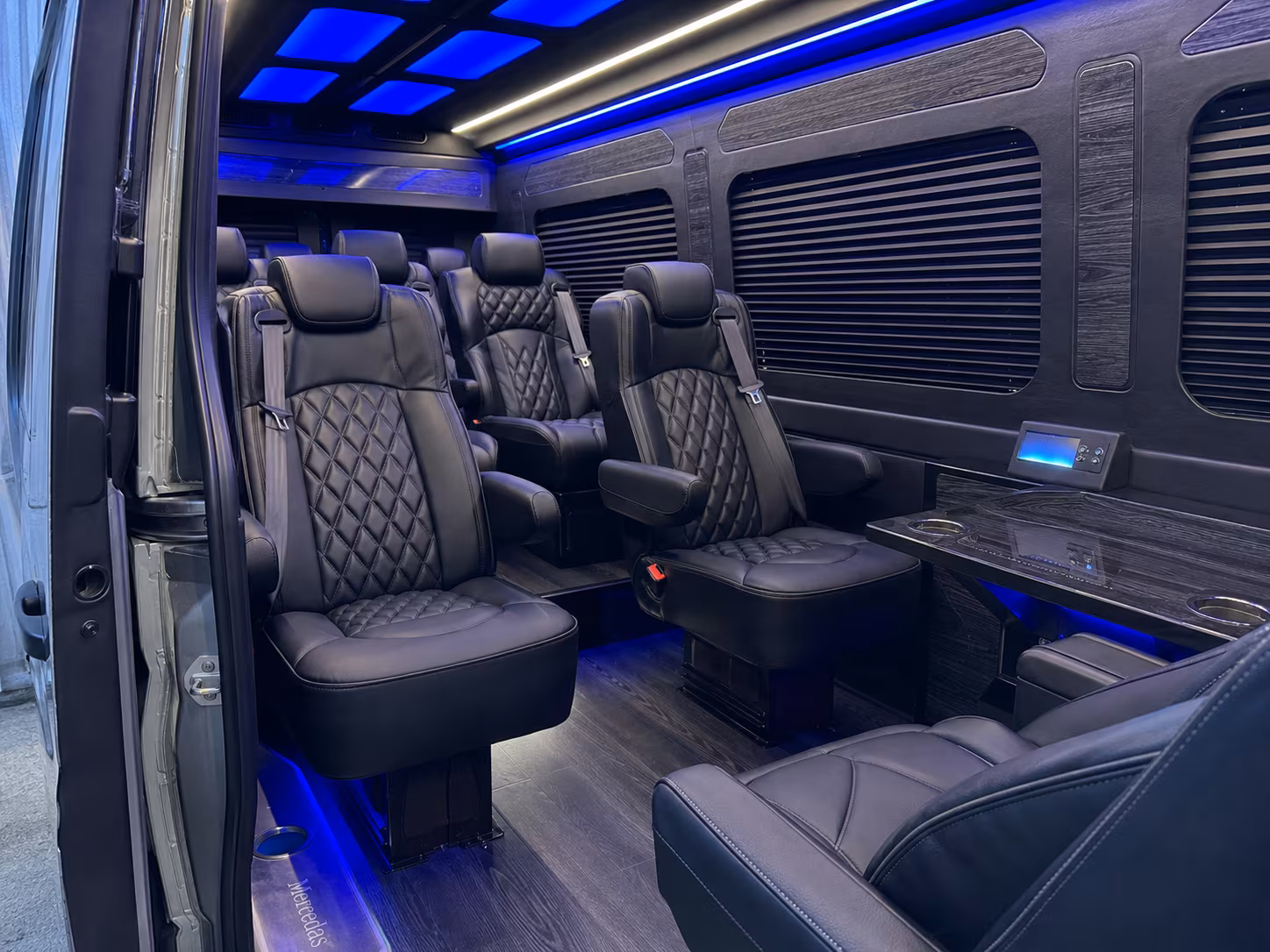 sprinter van transportation for groups and events across monroe