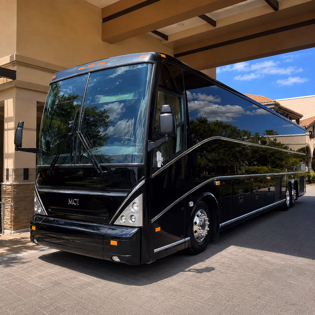 woodbridge charter bus rental fleet