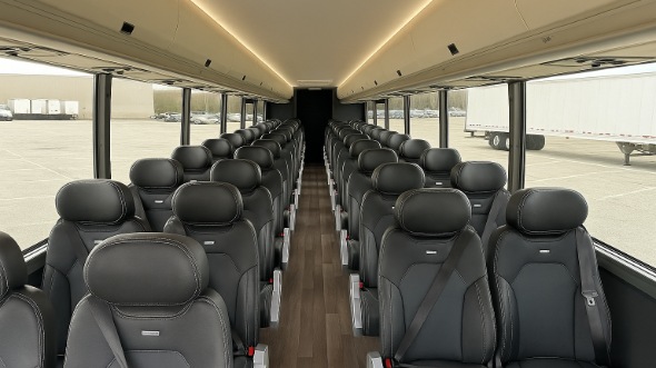 monroe 20 passenger minibus inside