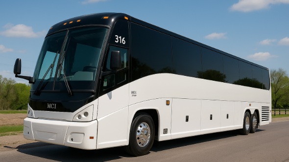 monroe wedding charter bus rental